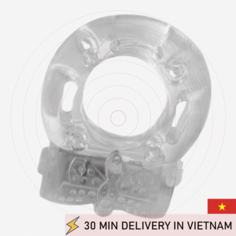 Vibrating Cock Ring Strong Erection Booster 