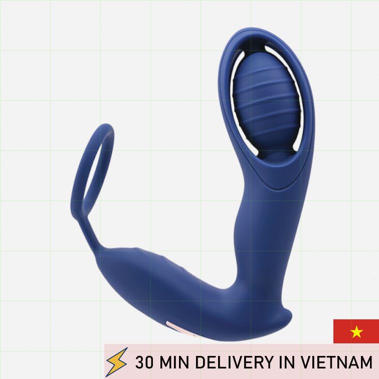 Dual Vibrating Ring Extra Mile Strong Stimulation 