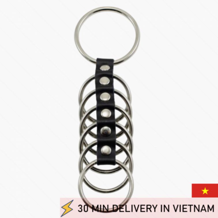 Leather Cock Ring Durable Strong Performance Booster 