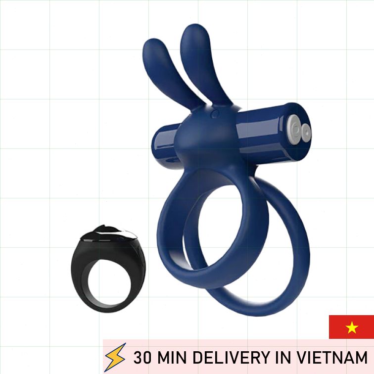 Remote Control Couple Vibrating Ring Dual Motor 