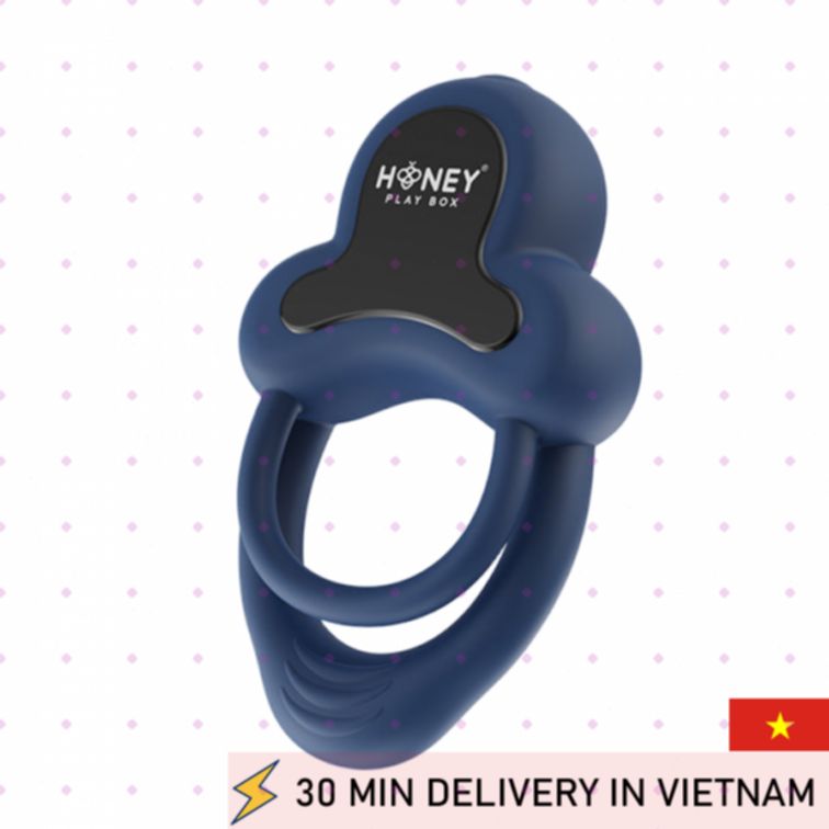 Anello Dual Ring Vibrator Couple Stimulation 