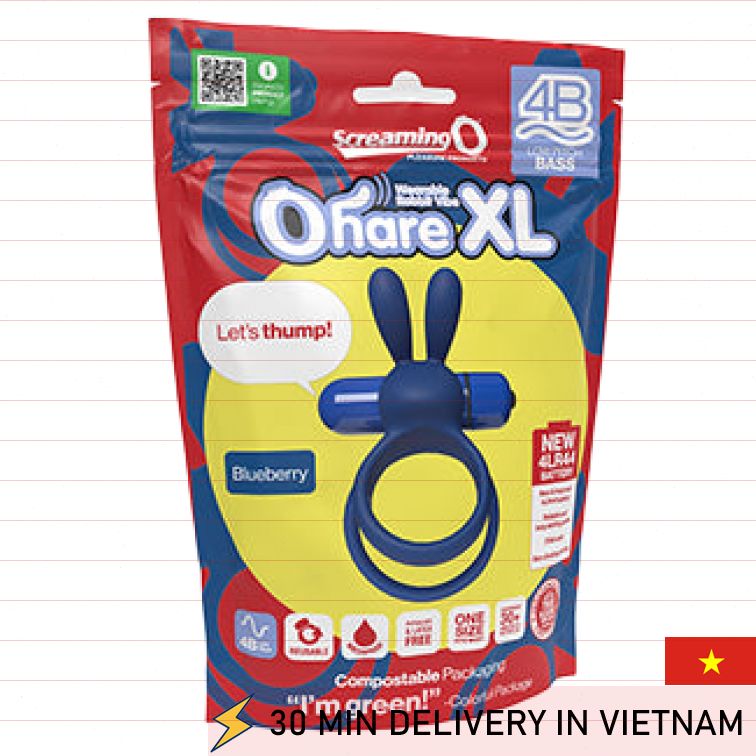 Blueberry XL vibrating ring intense pleasure boost 