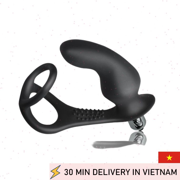 Vibrating Ring Plug Combo Intense Couple Fun 