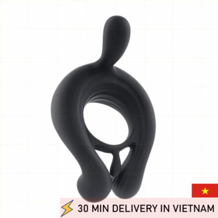 Triple Play Vibrating Ring Remote Couple Enhancer 
