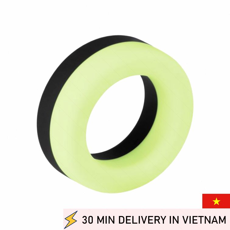Glow Cock Ring Dual Tone Fun Night Pleasure 
