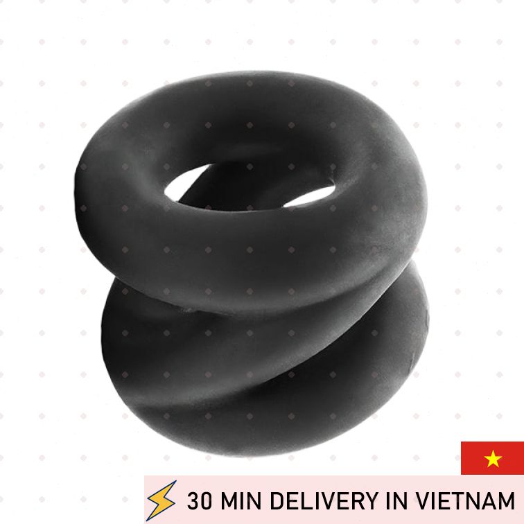 Oxballs Z Balls Night Edition Cock Ring Zigzag 