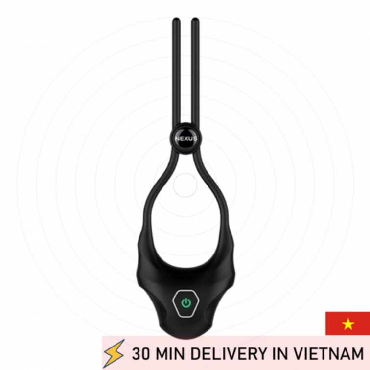 Adjustable Lasso Vibrating Ring Comfort Fit 