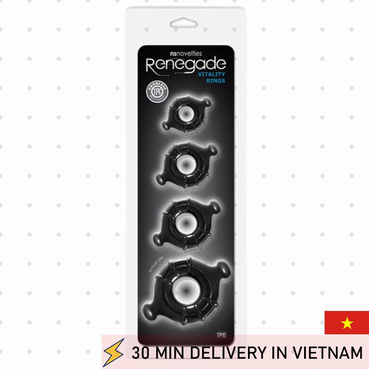 Renegade Cock Ring Set 4 Pack Performance Boost 
