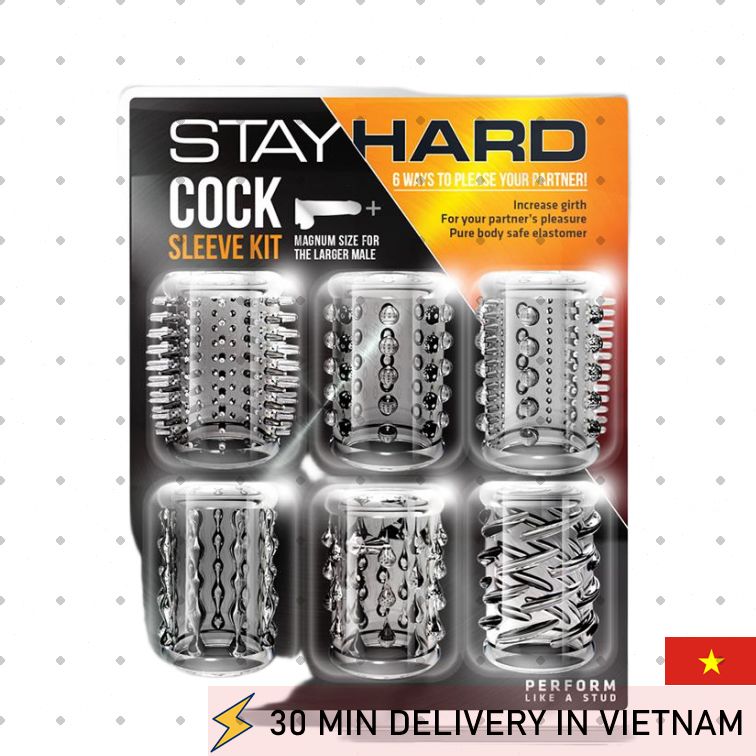 Cock Sleeve Kit Multi Texture Stamina Boost Set 
