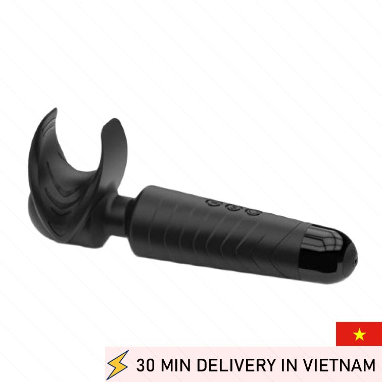 Strap On Wand Vibrator Powerful Multi Use 