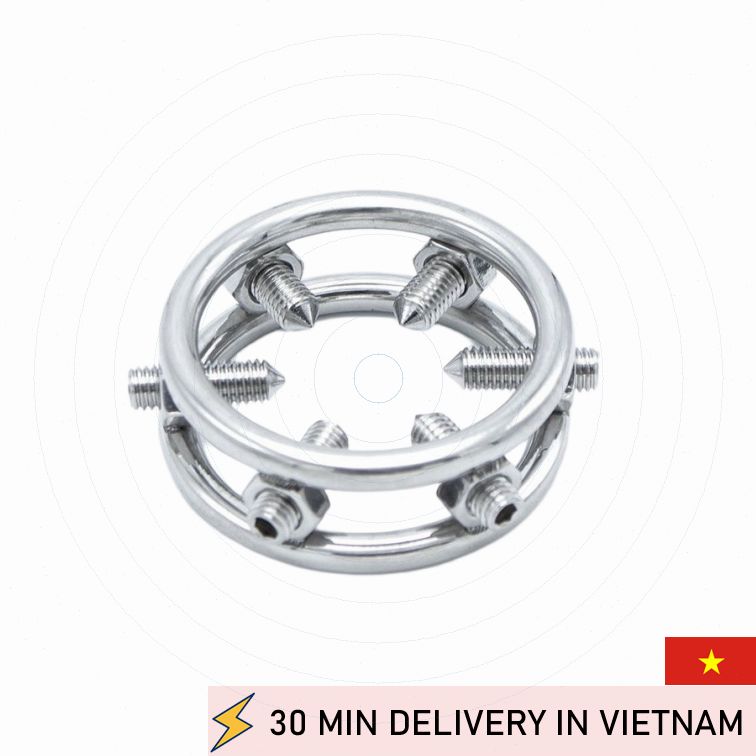 Metal Cock Ring 32mm Stainless Steel Strong Hold 