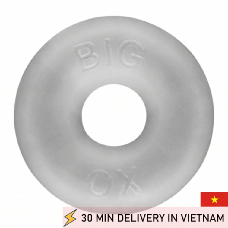 Thick Cock Ring Transparent Strong Stretch Oxballs 