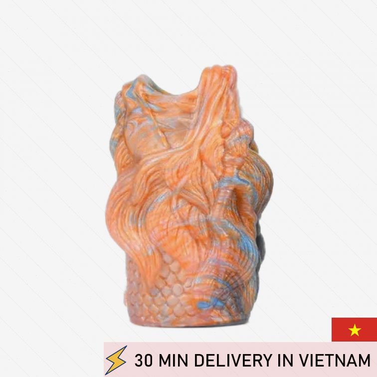 Dragon Mouth Silicone Sleeve Fantasy Pleasure Toy 