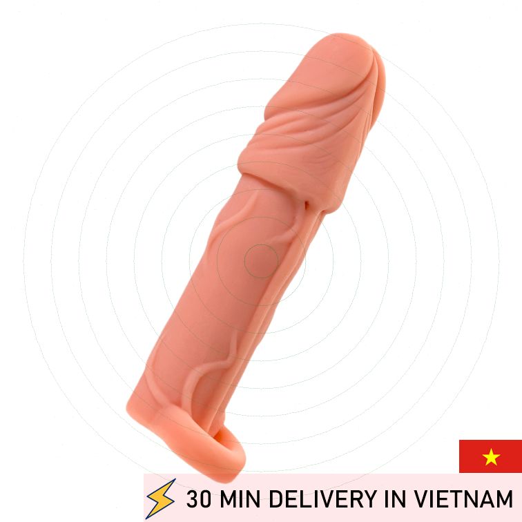 Penis Extension Sleeve 16cm Realistic Enhancer 