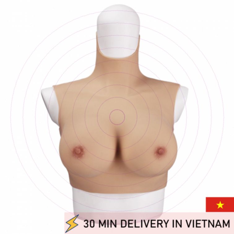 Silicone Breast Form Wearable Natural Shape 