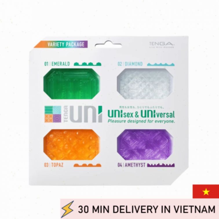 Tenga UNI Variety Pack Multi Texture Sleeves 