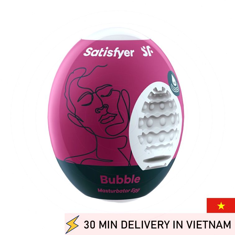 Satisfyer Bubble Disposable Masturbator Egg 