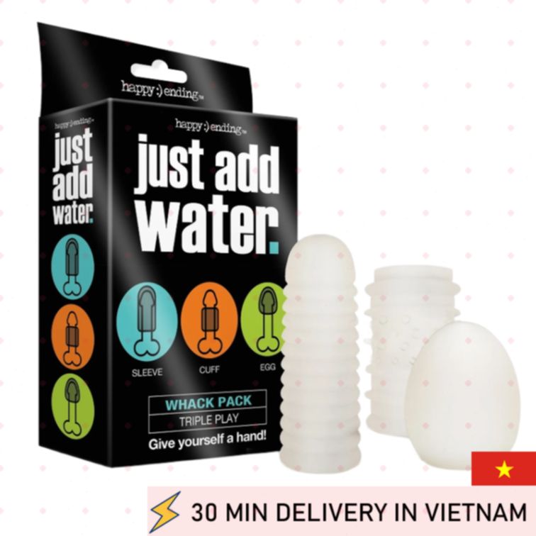3in1 Water Cup Masturbator Real Feel Easy Use 