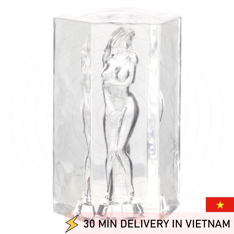 Crystal Mini Stroker Soft TPE Compact Pleasure 