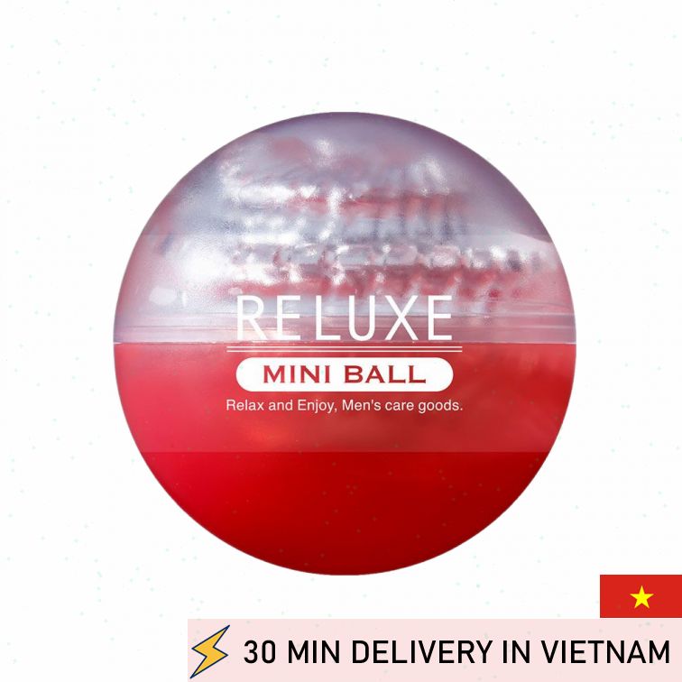 Mini ball masturbator red fast spinning pleasure 