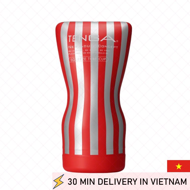 Soft Tube Stroker Reusable Male Pleasure Device 