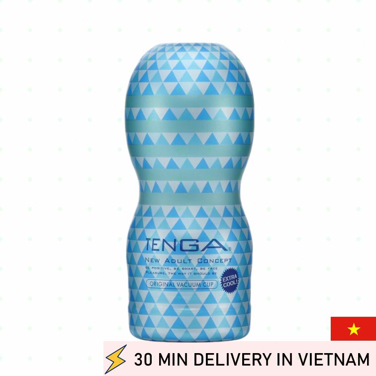 Cooling vacuum cup male masturbator icy sensation sleeve 