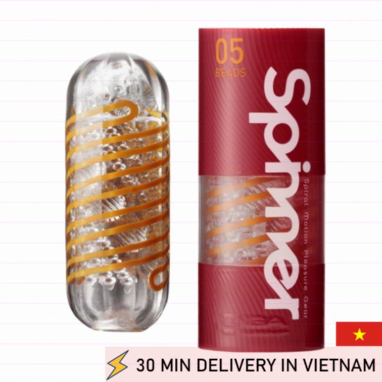 Spinner Masturbator Beads Spiral Tight Grip Toy 