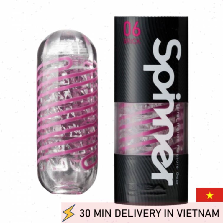 Power Twist Male Stroker Brick Texture Intense Spin 
