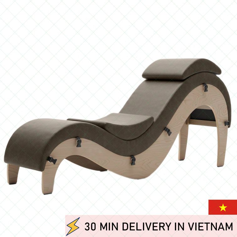 Supervio Tantric Chaise Lounge with Cuff Kit 