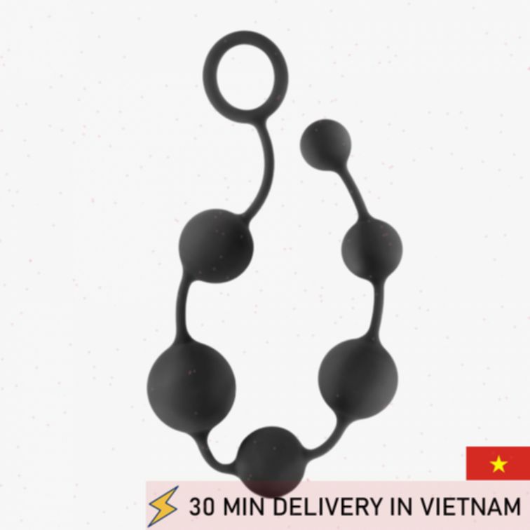 Large Anal Beads Smooth Chain Progressive Pleasure 