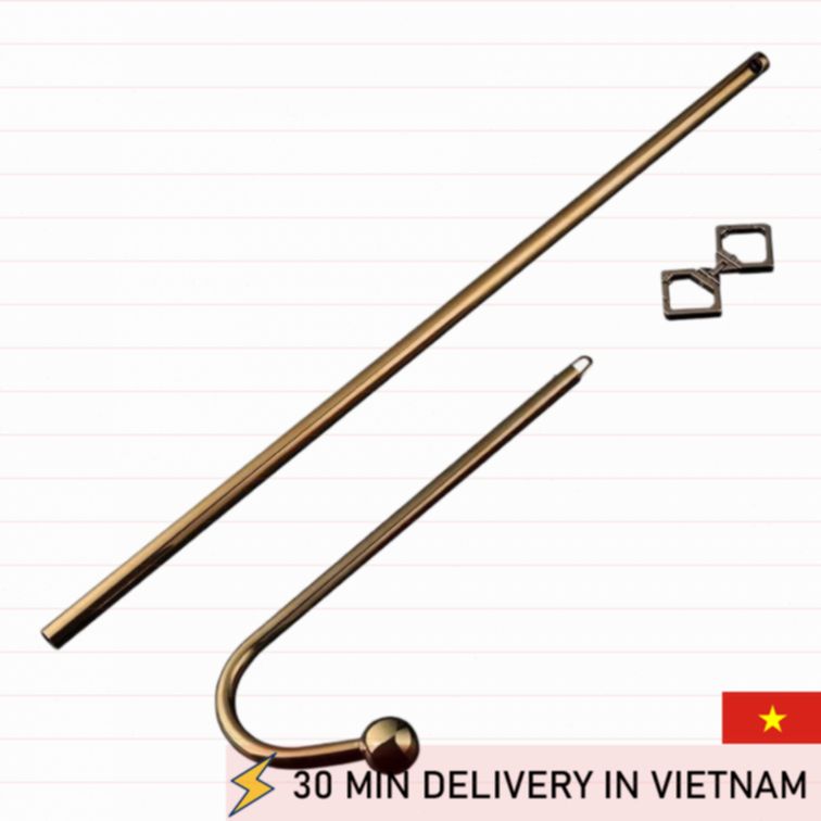 Anal Hook Halfmoon Connector Control Bondage Play 