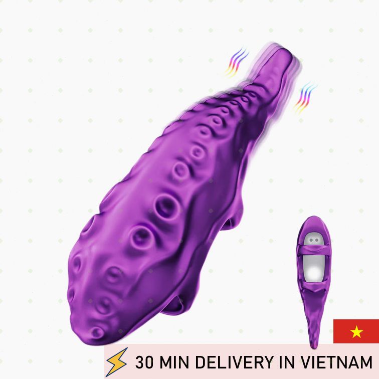 Finger Vibrator Octopus G Spot Powerful Mini Stimulator 