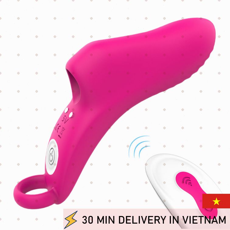Finger Vibrator Remote Silicone Tease Play 