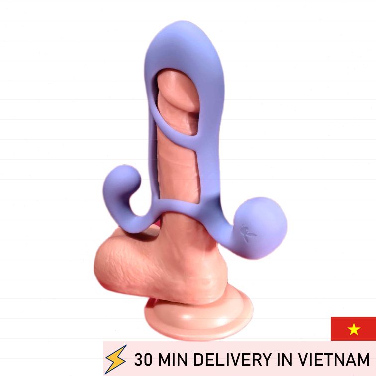 Fantasy Cage Vibrating Sheath Dual Stimulation Boost 