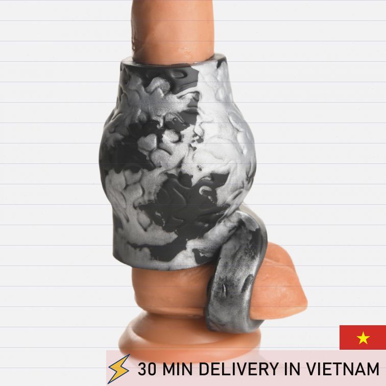 Silicone Penis Sleeve Fantasy Texture Enhancer 