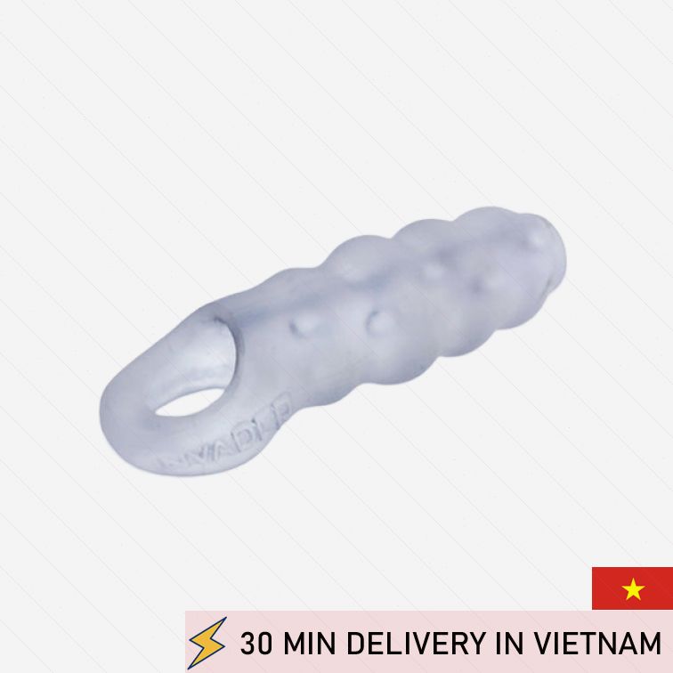 Thick Cocksheath Extender Textured Max Pleasure 
