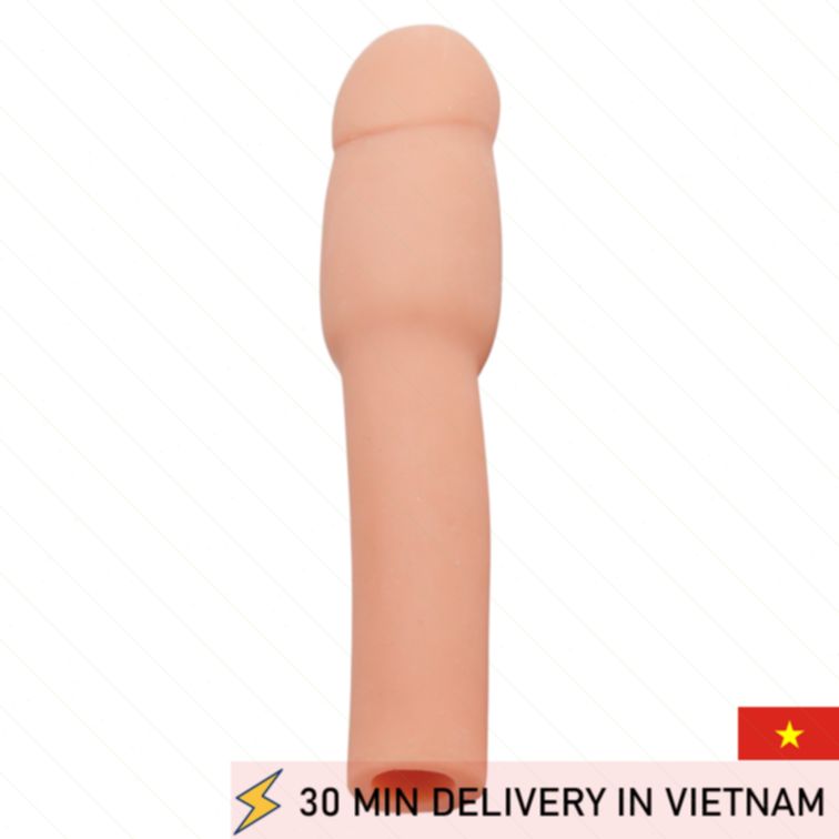 Long Penis Extension Sleeve 20cm Skin Feel Boost 