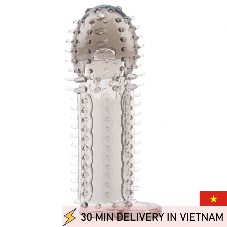 Chisa Textured Penis Sleeve Enhancer Strong Grip 