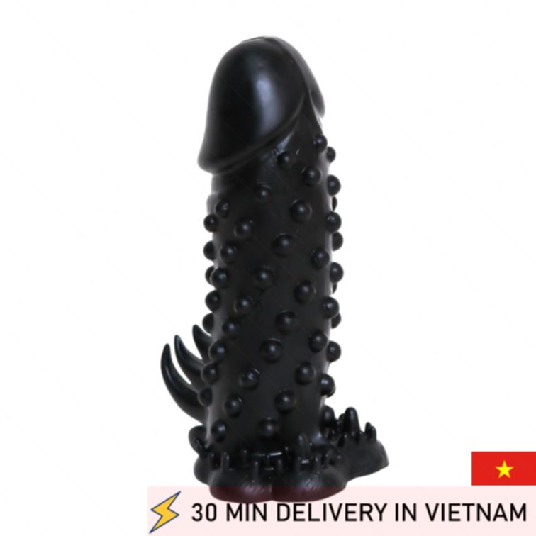 Textured Sleeve Enhancer Ribbed Fit Extra Stimulation 