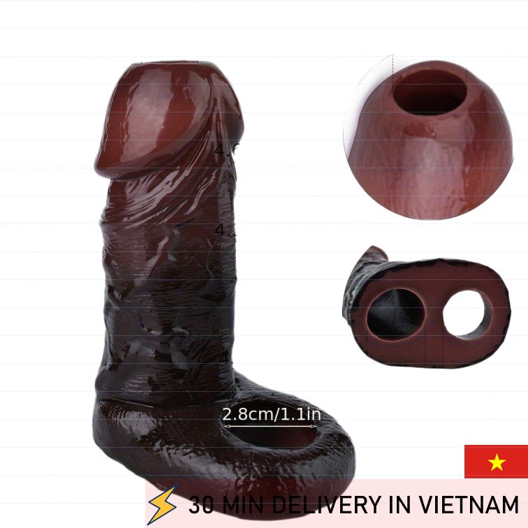Hollow Penis Sleeve Ring Combo Real Feel Boost 