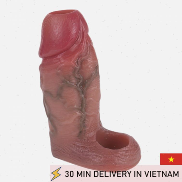 Penis Sleeve Ring Combo Silicone Enhance Size 