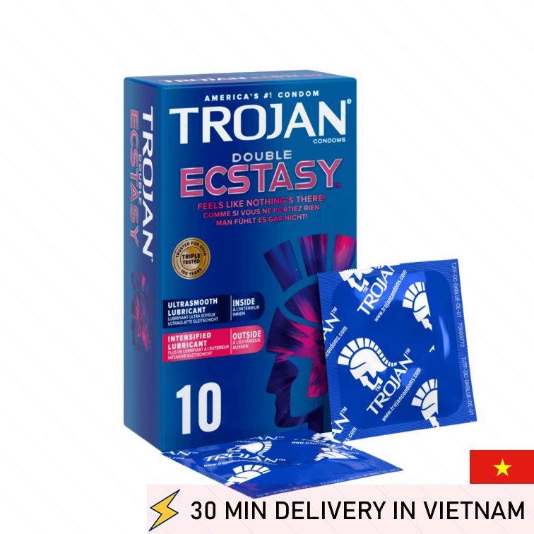 Textured Condom Double Sensation Extra Pleasure 