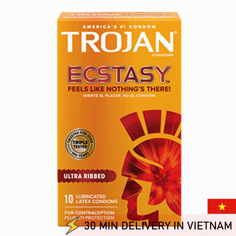 Ribbed Condoms Ultra Sensitivity Enhanced Pleasure 