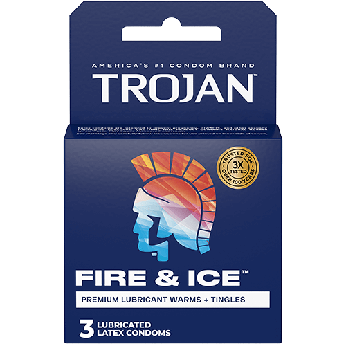 Nơi bán Trojan Fire & Ice bao dual lube nóng lạnh  nhập khẩu 