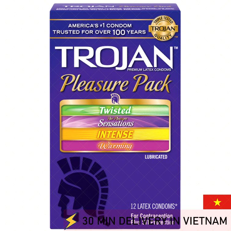 Condom Variety Pack Pleasure Enhanced Set 
