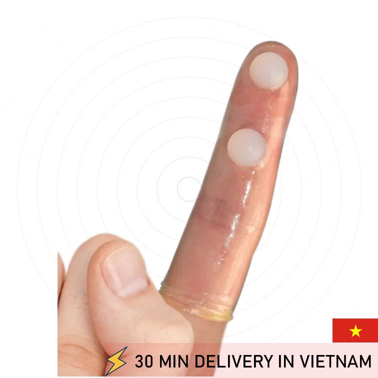 Finger condoms Nasstoys safe touch enhancer set 