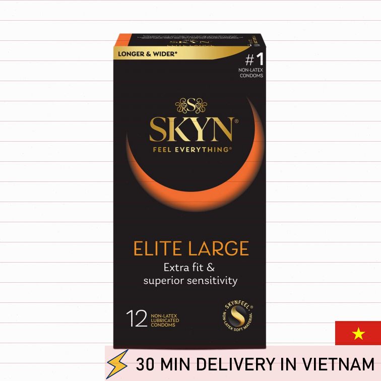 Elite Large Non Latex Condoms Natural Feel 