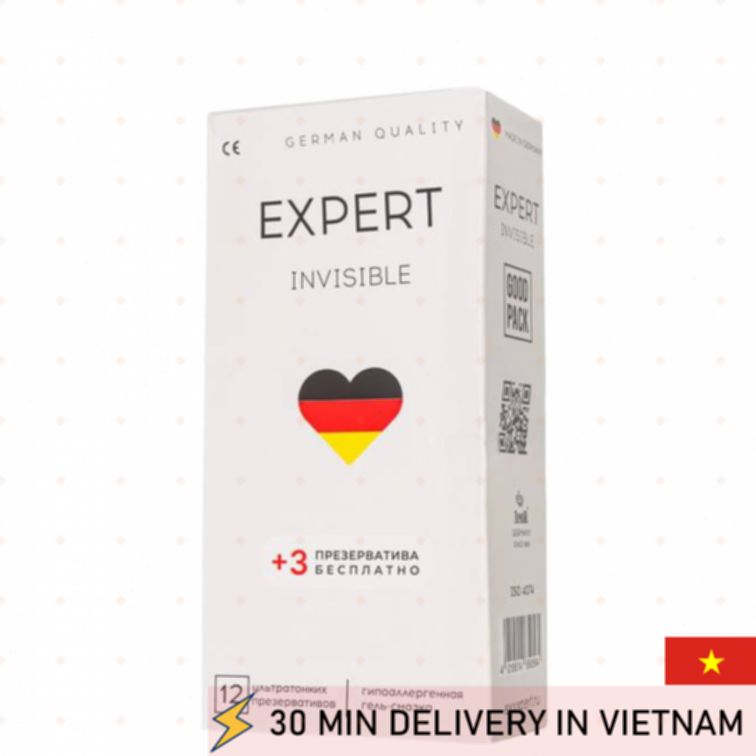 Invisible Condoms Ultra Thin 15 Pack Smooth 