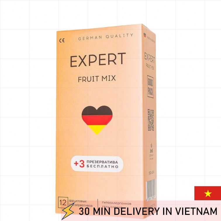 Flavored Condoms Fruit Mix Extra Pleasure Pack 