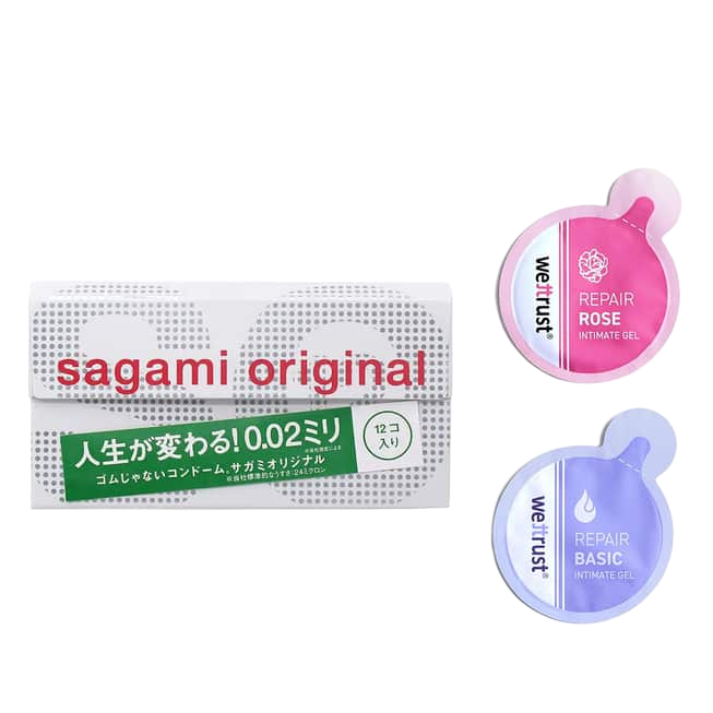  Nơi bán Sagami 0.02 poly 12s + lube Wettrust siêu mỏng tự nhiên cực thin  giá tốt 